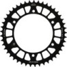 Couronne JT SPROCKETS aluminium ultra-light anti-boue SHERCO / BETA / GAS GAS - 2019 / HVA - 2014 45 dents Noir