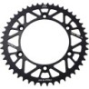 Couronne JT SPROCKETS aluminium ultra-light anti-boue SHERCO / BETA / GAS GAS - 2019 / HVA - 2014 48 dents Noir