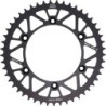 Couronne JT SPROCKETS aluminium ultra-light anti-boue SHERCO / BETA / GAS GAS - 2019 / HVA - 2014 49 dents Noir