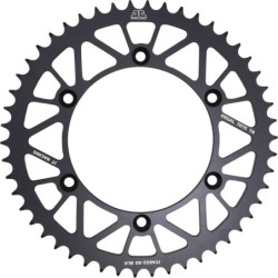 Couronne JT SPROCKETS aluminium ultra-light anti-boue SHERCO / BETA / GAS GAS - 2019 / HVA - 2014 50 dents Noir