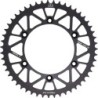 Couronne JT SPROCKETS aluminium ultra-light anti-boue SHERCO / BETA / GAS GAS - 2019 / HVA - 2014 51 dents Noir