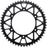Couronne JT SPROCKETS aluminium ultra-light anti-boue SHERCO / BETA / GAS GAS - 2019 / HVA - 2014 52 dents Noir