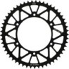 Couronne JT SPROCKETS aluminium ultra-light anti-boue SHERCO / BETA / GAS GAS - 2019 / HVA - 2014 53 dents Noir