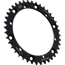 Couronne JT SPROCKETS aluminium ultra-light anti-boue YAMAHA YZ WR avant 1998 40 dents Noir