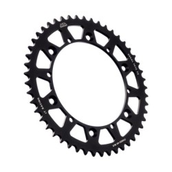 Couronne JT SPROCKETS aluminium ultra-light anti-boue YAMAHA YZ WR avant 1998 49 dents Noir
