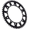 Couronne JT SPROCKETS aluminium ultra-light anti-boue YAMAHA YZ WR avant 1998 50 dents Noir