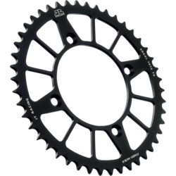 Couronne JT SPROCKETS aluminium ultra-light anti-boue 46 dents KTM FREERIDE Noir
