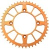 Couronne JT SPROCKETS aluminium ultra-light anti-boue 46 dents KTM FREERIDE Orange