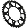 Couronne JT SPROCKETS aluminium ultra-light anti-boue KTM 65 SX / HVA 65 TC / GAS GAS 65 MC 48 dents Noir