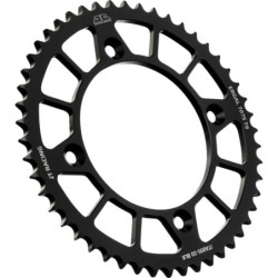 Couronne JT SPROCKETS aluminium ultra-light anti-boue KTM 85 SX / HVA 85 TC / GAS GAS 85 MC 50 dents Noir