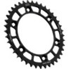 Couronne JT SPROCKETS aluminium ultra-light anti-boue SX SXF EXC EXCF / TC TE FC FE / MC MCF EC ECF 40 dents Noir
