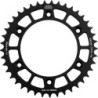 Couronne JT SPROCKETS aluminium ultra-light anti-boue SX SXF EXC EXCF / TC TE FC FE / MC MCF EC ECF 41 dents Noir