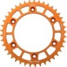 Couronne JT SPROCKETS aluminium ultra-light anti-boue SX SXF EXC EXCF / TC TE FC FE / MC MCF EC ECF 41 dents Orange
