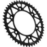 Couronne JT SPROCKETS aluminium ultra-light anti-boue SX SXF EXC EXCF / TC TE FC FE / MC MCF EC ECF 47 dents Noir
