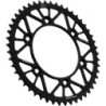 Couronne JT SPROCKETS aluminium ultra-light anti-boue SX SXF EXC EXCF / TC TE FC FE / MC MCF EC ECF 49 dents Noir