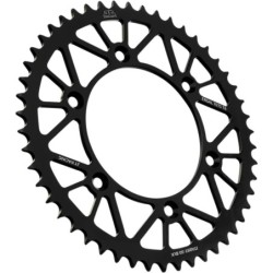 Couronne JT SPROCKETS aluminium ultra-light anti-boue SX SXF EXC EXCF / TC TE FC FE / MC MCF EC ECF 50 dents Noir
