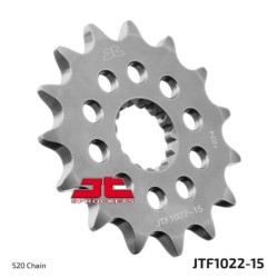 Pignon JT SPROCKETS acier standard 1022 - 15 dents pas de 520