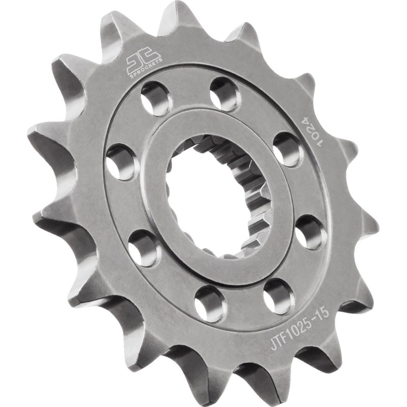 Pignon JT SPROCKETS acier standard 1025 - 15 dents pas de 525 Pignon JT SPROCKETS acier standard 1025 - 15 dents pas de 525