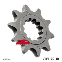 Pignon de transmission JT SPROCKETS MINARELLI AM6 10 dents - pas de 420