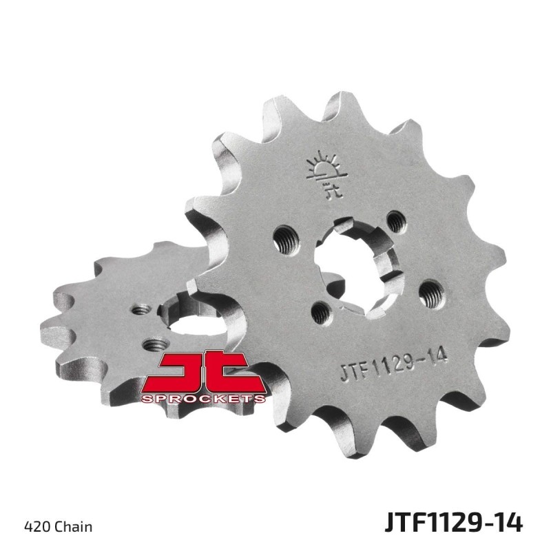 Pignon de transmission JT SPROCKETS JTF1129 14 dents - pas de 420 Pignon de transmission JT SPROCKETS JTF1129 14 dents - pas de 420