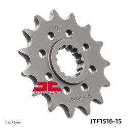 Pignon de transmission JT SPROCKETS JTF1516 15 dents - pas de 520 Type SCM420