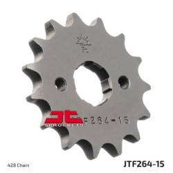 Pignon de transmission JT SPROCKETS JTF264 15 dents - pas de 428