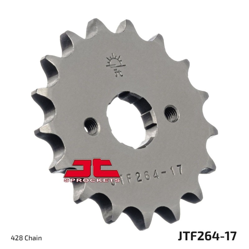 Pignon de transmission JT SPROCKETS JTF264 17 dents - pas de 428 Pignon de transmission JT SPROCKETS JTF264 17 dents - pas de 428