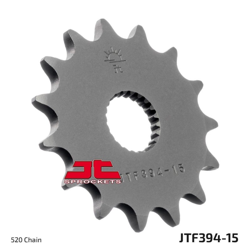 Pignon de transmission JT SPROCKETS JTF394 15 dents - pas de 520 Pignon de transmission JT SPROCKETS JTF394 15 dents - pas de 520