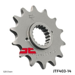 Pignon de transmission JT SPROCKETS JTF403 14 dents - pas de 520 Type SCM420