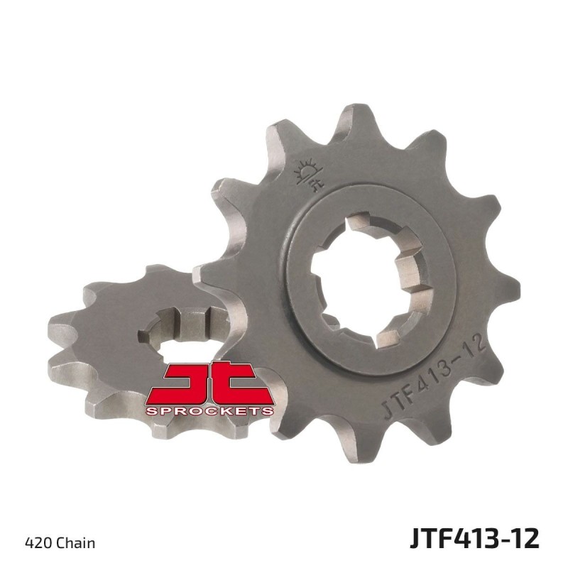 Pignon de transmission JT SPROCKETS JTF413 12 dents - pas de 420 Pignon de transmission JT SPROCKETS JTF413 12 dents - pas de 420