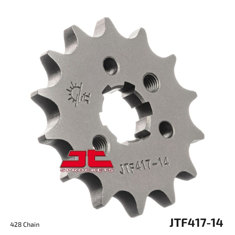 Pignon de transmission JT SPROCKETS JTF417 14 dents - pas de 428 Pignon de transmission JT SPROCKETS JTF417 14 dents - pas de 428