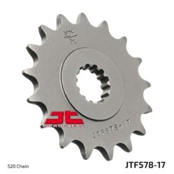 Pignon de transmission JT SPROCKETS JTF578 17 dents - pas de 520 Type SCM420