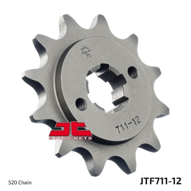 Pignon de transmission JT SPROCKETS JTF711 12 dents - pas de 520 Pignon de transmission JT SPROCKETS JTF711 12 dents - pas de 520