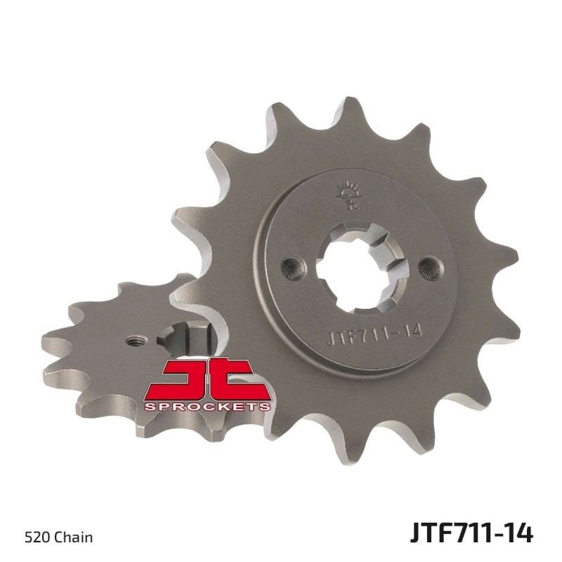 Pignon de transmission JT SPROCKETS JTF711 14 dents - pas de 520 Pignon de transmission JT SPROCKETS JTF711 14 dents - pas de 520