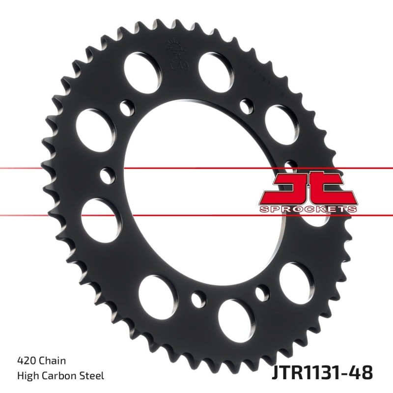 Couronne JT SPROCKETS JTR1131 48 dents - pas de 420 Couronne JT SPROCKETS JTR1131 48 dents - pas de 420