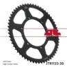 Couronne JT SPROCKETS JTR1133 59 dents - pas de 420 acier carbone C49