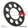 Couronne JT SPROCKETS JTR1134 56 dents - pas de 428 acier carbone C49 Noir