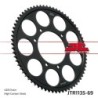 Couronne JT SPROCKETS JTR1135 69 dents - pas de 428
