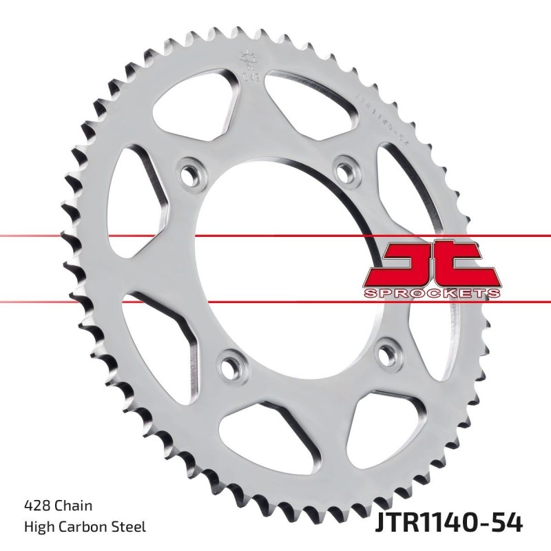 Couronne JT SPROCKETS JTR1140 54 dents - pas de 428 Couronne JT SPROCKETS JTR1140 54 dents - pas de 428