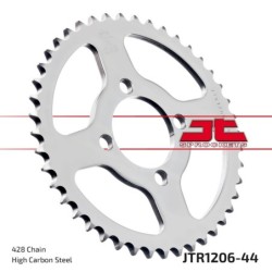 Couronne JT SPROCKETS JTR1206 44 dents - pas de 428 acier carbone C49