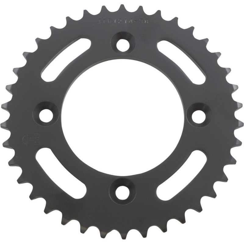 Couronne JT SPROCKETS JTR1214 38 dents - pas de 420 acier carbone C49 Couronne JT SPROCKETS JTR1214 38 dents - pas de 420 acier carbone C49
