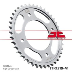 Couronne JT SPROCKETS acier standard 1219 - 41 dents pas de 428