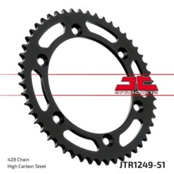 Couronne JT SPROCKETS JTR1249 51 dents - pas de 420