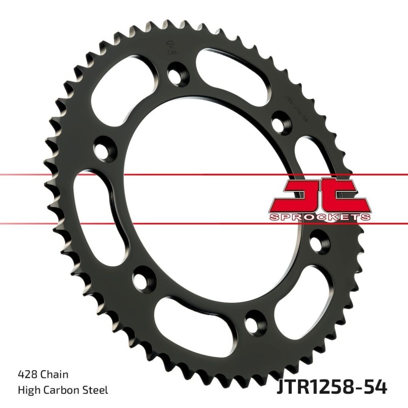 Couronne JT SPROCKETS JTR1258 54 dents - pas de 420