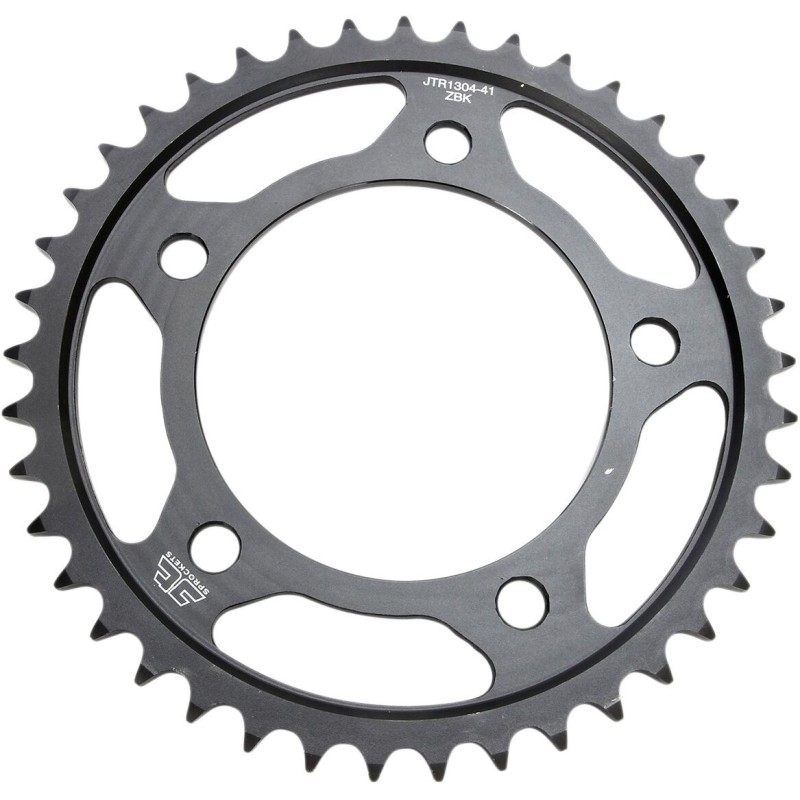 Couronne JT SPROCKETS JTR1304 ZBK 41 dents - pas de 525 acier carbone C49 Couronne JT SPROCKETS JTR1304 ZBK 41 dents - pas de 525 acier carbone C49