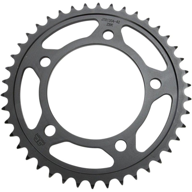 Couronne JT SPROCKETS JTR1304 ZBK 47 dents - pas de 525 acier carbone C49 Couronne JT SPROCKETS JTR1304 ZBK 47 dents - pas de 525 acier carbone C49