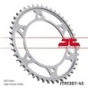 Couronne JT SPROCKETS JTR1307 ZBK 45 dents - pas de 525 acier carbone C49