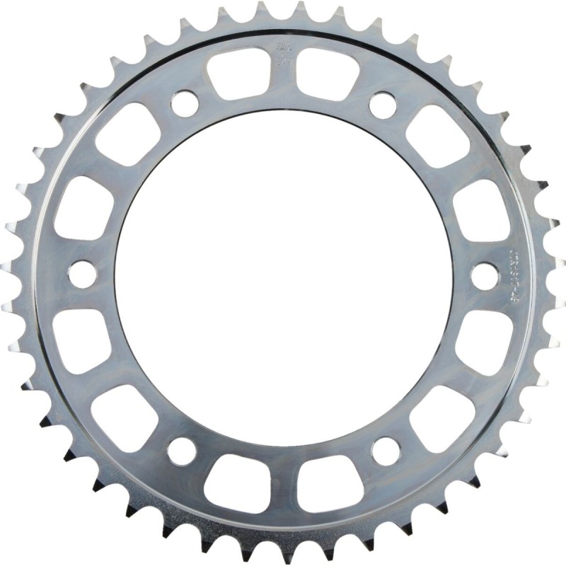 Couronne JT SPROCKETS aluminium ultra-light anti-boue 525 43 dents Couronne JT SPROCKETS aluminium ultra-light anti-boue 525 43 dents