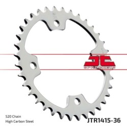 Couronne JT SPROCKETS JTR1415 36 dents - pas de 520 acier carbone C49