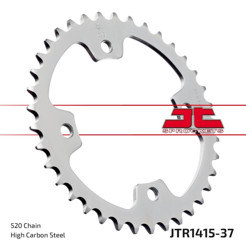 Couronne JT SPROCKETS JTR1415 37 dents - pas de 520 acier carbone C49